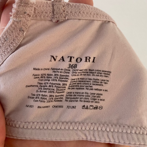 Natori Embolden Contour Underwire Bra Size 36B - Picture 4 of 4